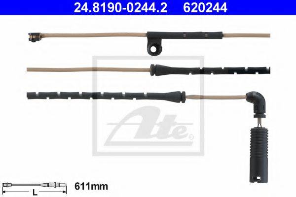 Сигналізатор, знос гальмівних колодок