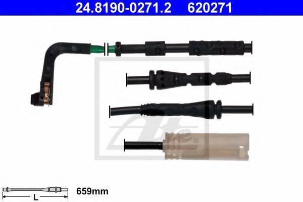 Сигналізатор, знос гальмівних колодок
