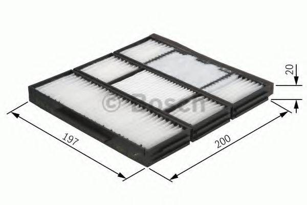 Фільтр, повітря у внутрішньому просторі