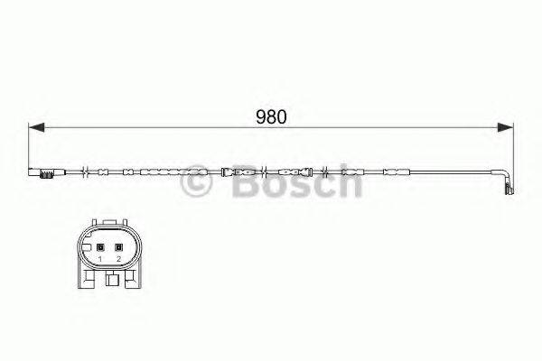 Сигналізатор, знос гальмівних колодок