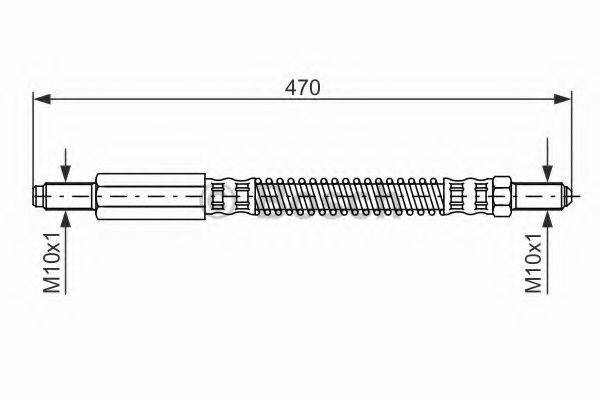 Гальмівний шланг