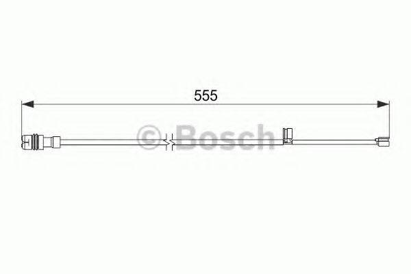 Сигналізатор, знос гальмівних колодок