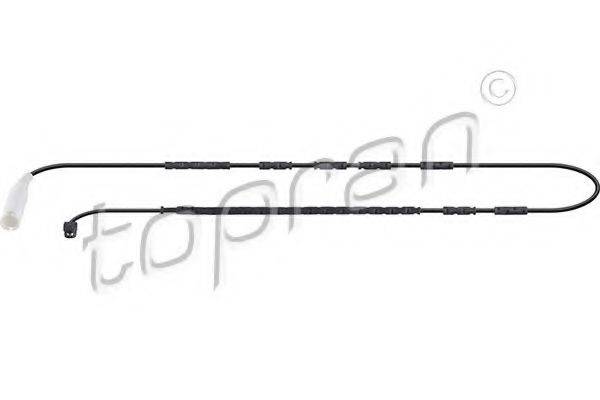 Датчик, знос гальмівних колодок