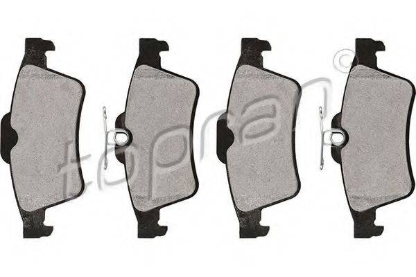 Комплект гальмівних колодок, дискове гальмо