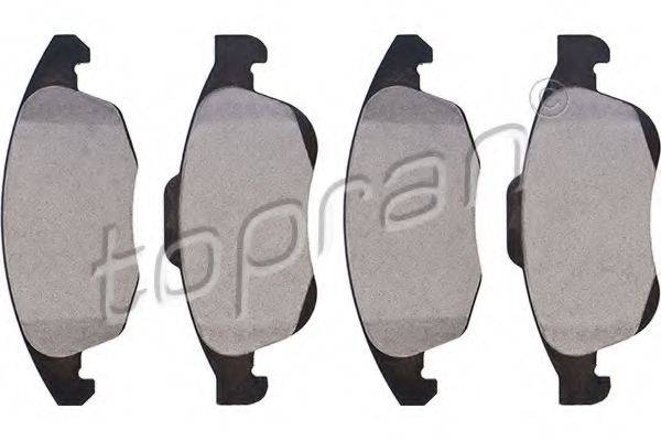 Комплект гальмівних колодок, дискове гальмо