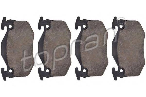 Комплект гальмівних колодок, дискове гальмо