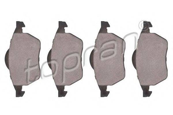 Комплект гальмівних колодок, дискове гальмо