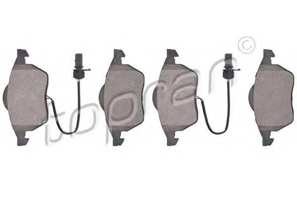 Комплект гальмівних колодок, дискове гальмо