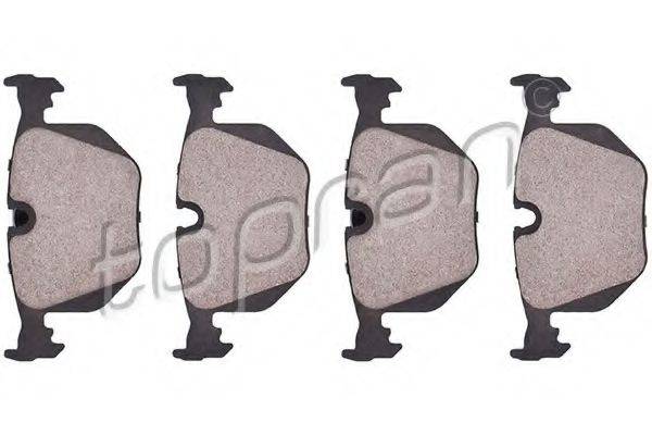 Комплект гальмівних колодок, дискове гальмо