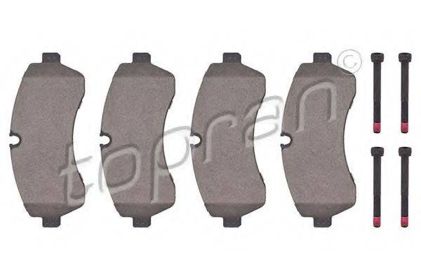 Комплект гальмівних колодок, дискове гальмо