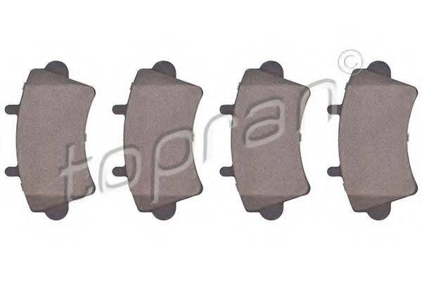 Комплект гальмівних колодок, дискове гальмо