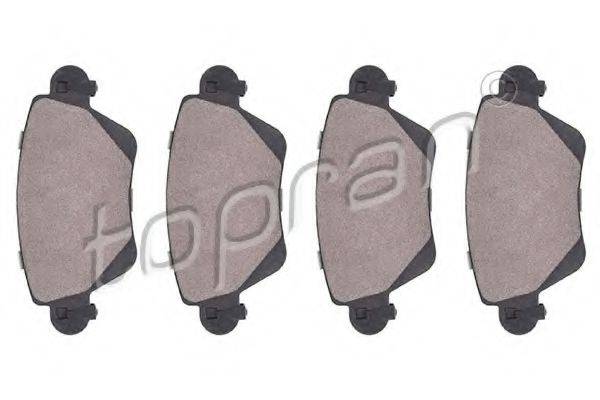 Комплект гальмівних колодок, дискове гальмо