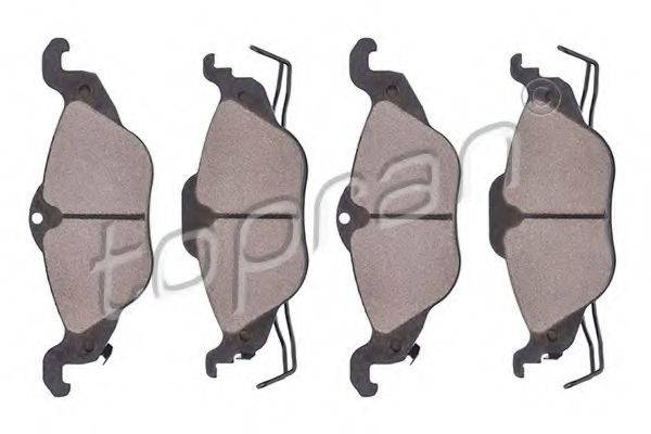 Комплект гальмівних колодок, дискове гальмо