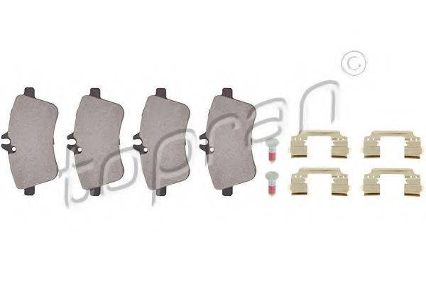 Комплект гальмівних колодок, дискове гальмо