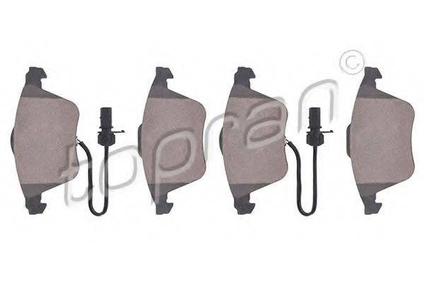 Комплект гальмівних колодок, дискове гальмо