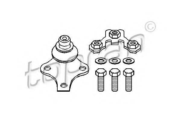 Несучий / напрямний шарнір