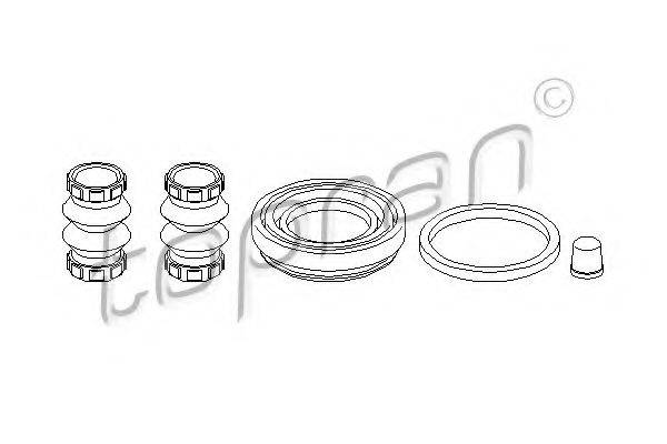 Ремкомплект, гальмівний супорт