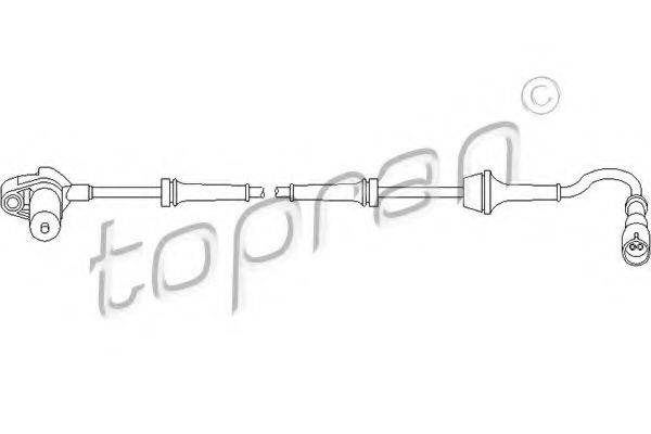 Датчик, частота обертання колеса