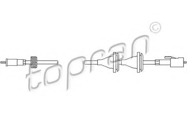 Трос спідометра