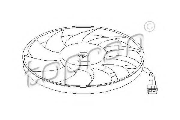 Вентилятор, охолодження двигуна