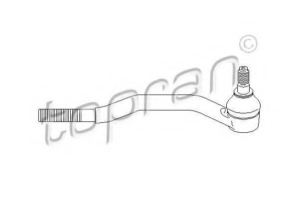 Наконечник поперечної кермової тяги