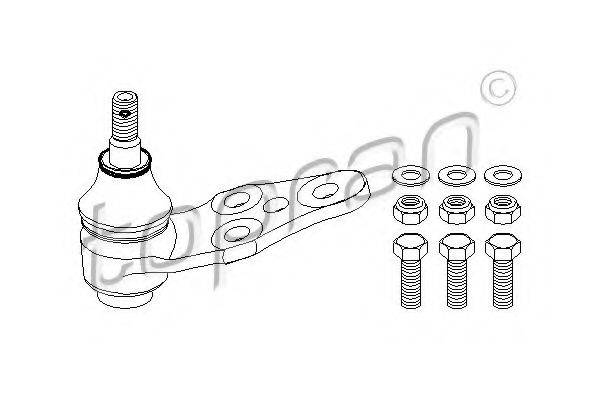 Несучий / напрямний шарнір
