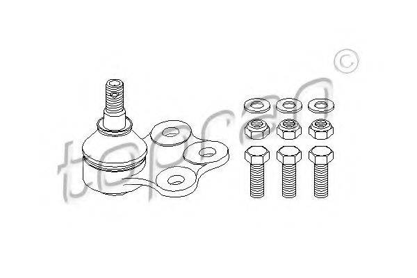 Несучий / напрямний шарнір