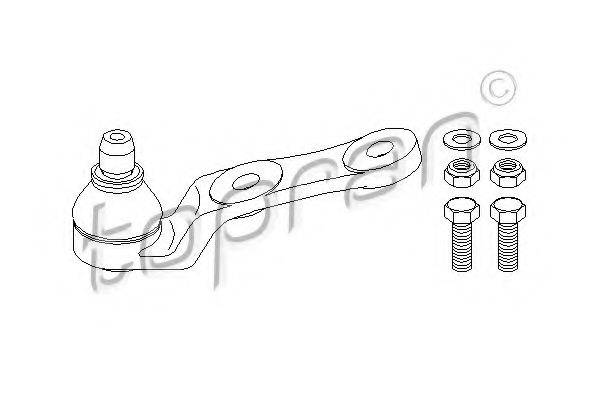 Несучий / напрямний шарнір