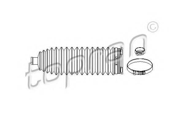 Комплект пильника, рульове управління