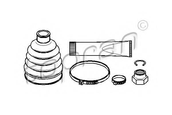 Комплект пильника, приводний вал