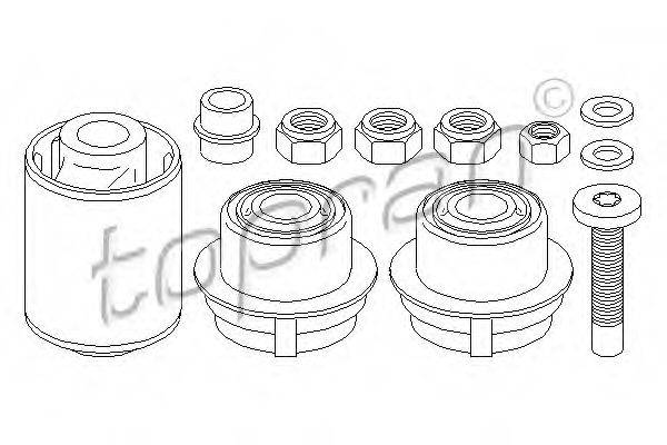 Ремкомплект, поперечний важіль підвіски