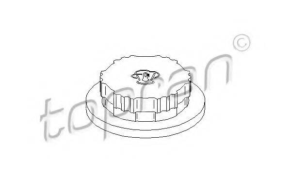 Кришка, резервуар охолодної рідини