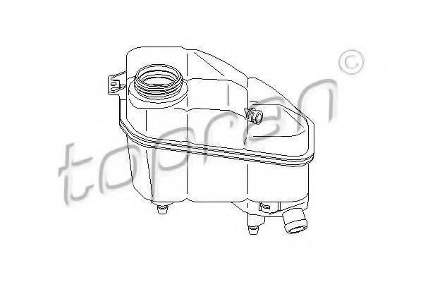Компенсаційний бак, що охолоджує рідину