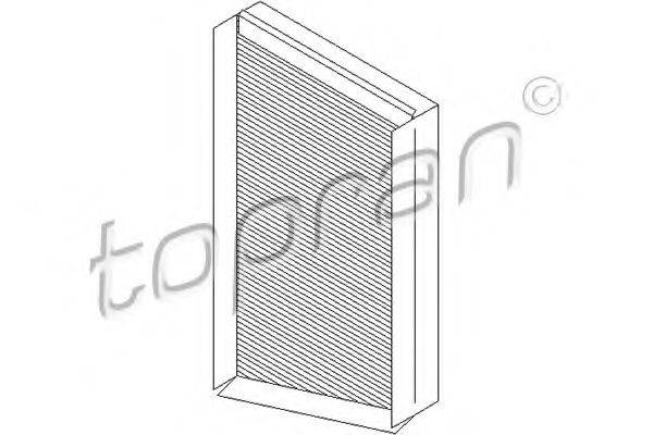 Фільтр, повітря у внутрішньому просторі