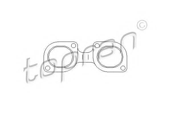 Прокладка, випускний колектор