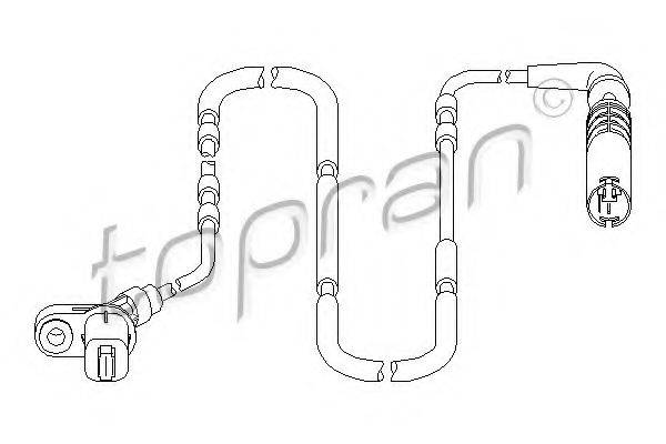 Датчик, частота обертання колеса