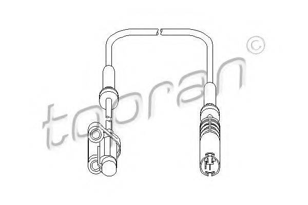 Датчик, частота обертання колеса