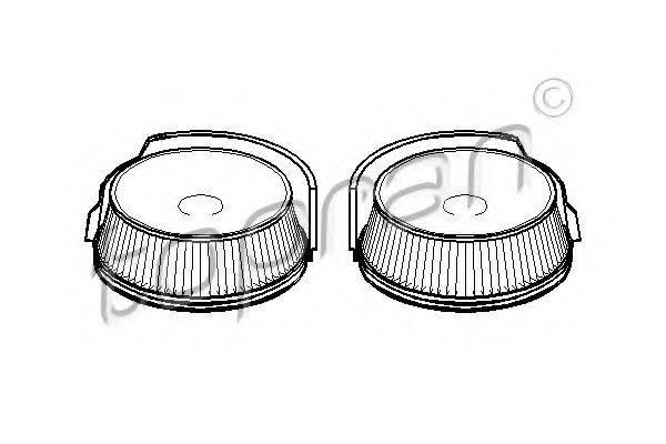 Фільтр, повітря у внутрішньому просторі