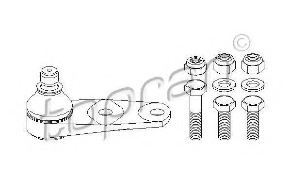 Несучий / напрямний шарнір