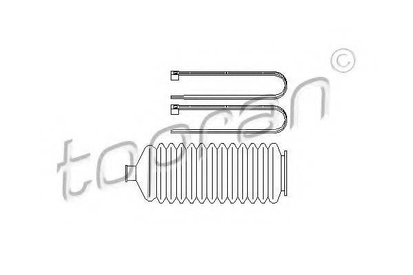 Комплект пильника, рульове управління