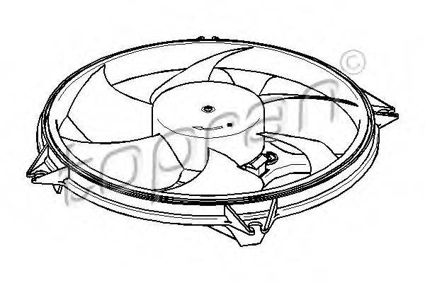 Вентилятор, охолодження двигуна