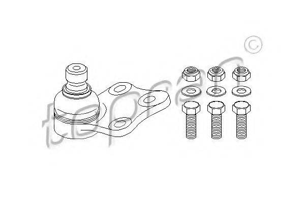 Несучий / напрямний шарнір