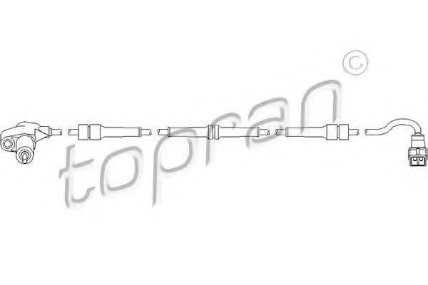 Датчик, частота обертання колеса