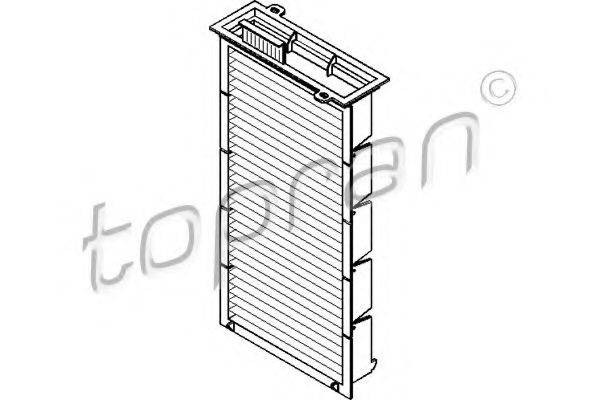 Фільтр, повітря у внутрішньому просторі