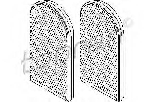 Фільтр, повітря у внутрішньому просторі