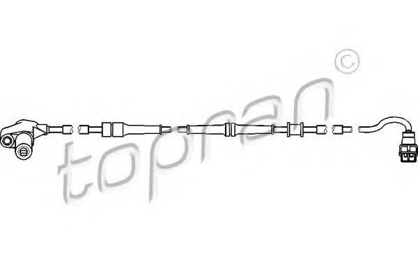 Датчик, частота обертання колеса