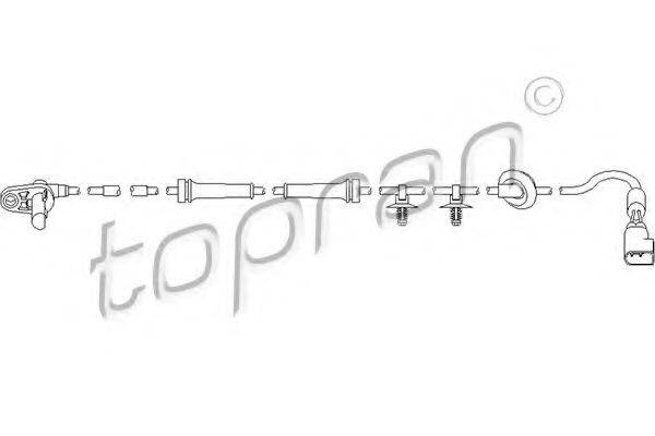 Датчик, частота обертання колеса