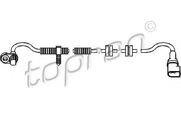 Датчик, частота обертання колеса