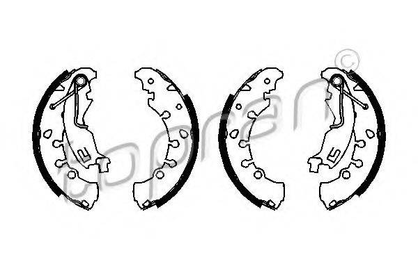Комплект гальмівних колодок