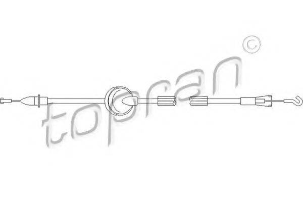 Трос, замок дверей